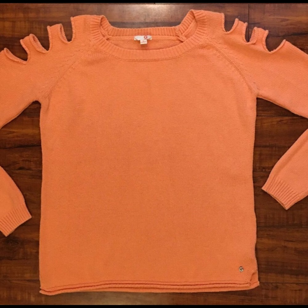 Guess Apricot Sweater, Sz L